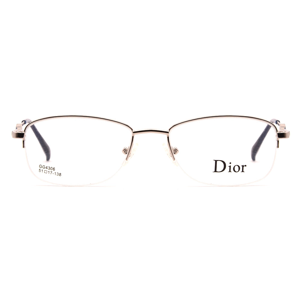 Dior Half-Rim Glasses 6802-1