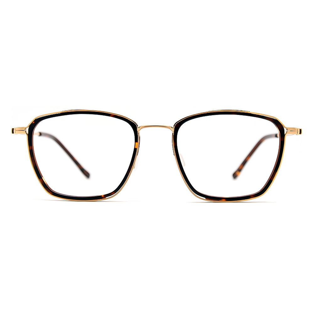 Titanium Square Glasses 7910-zoom-1