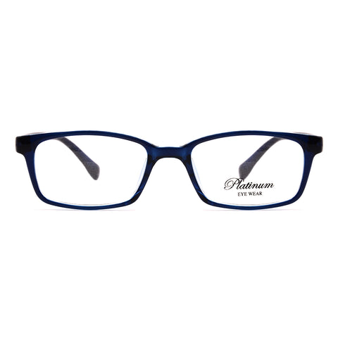 Platinum Square Glasses 7054