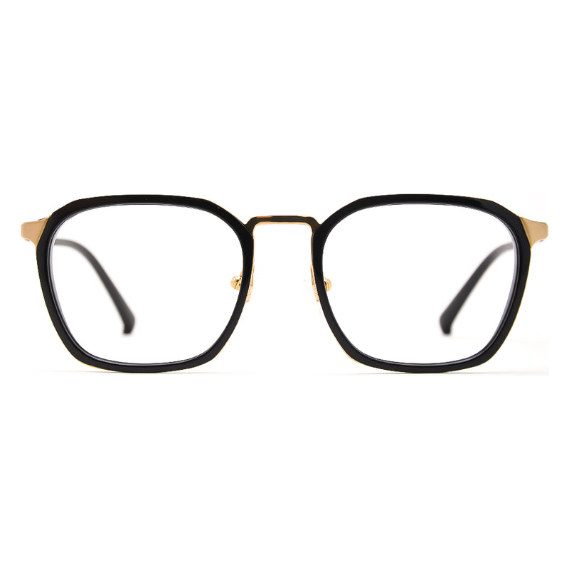 Titanium Square Glasses 7896-zoom-