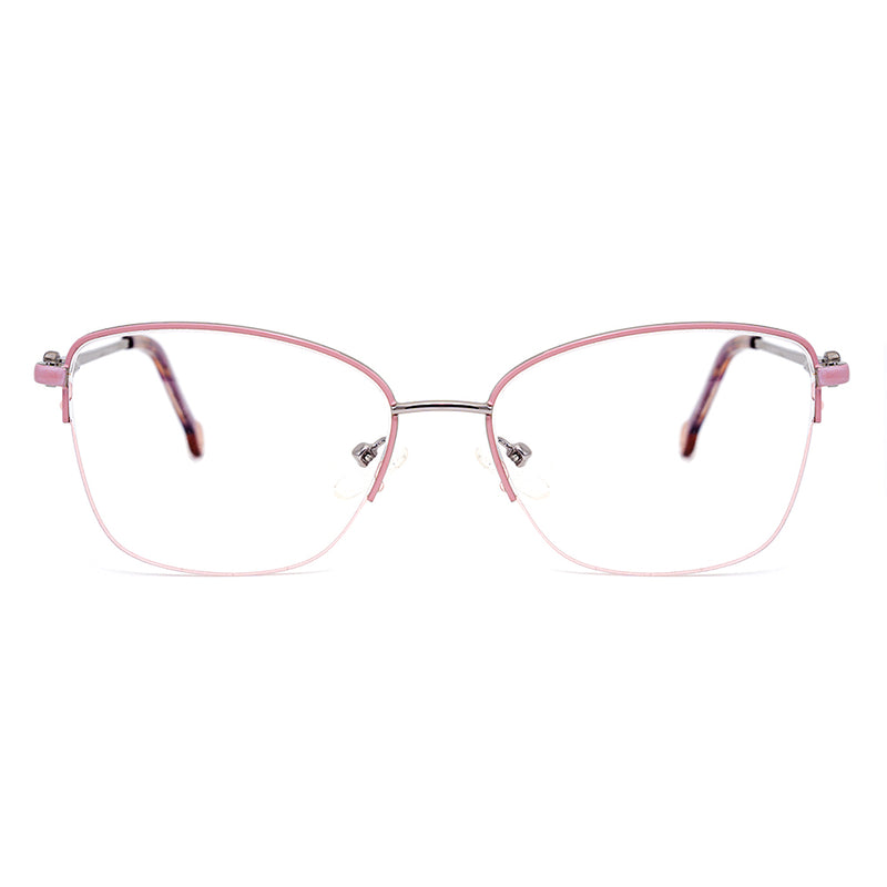 Half Rim Butterfly Glasses 9530-zoom-