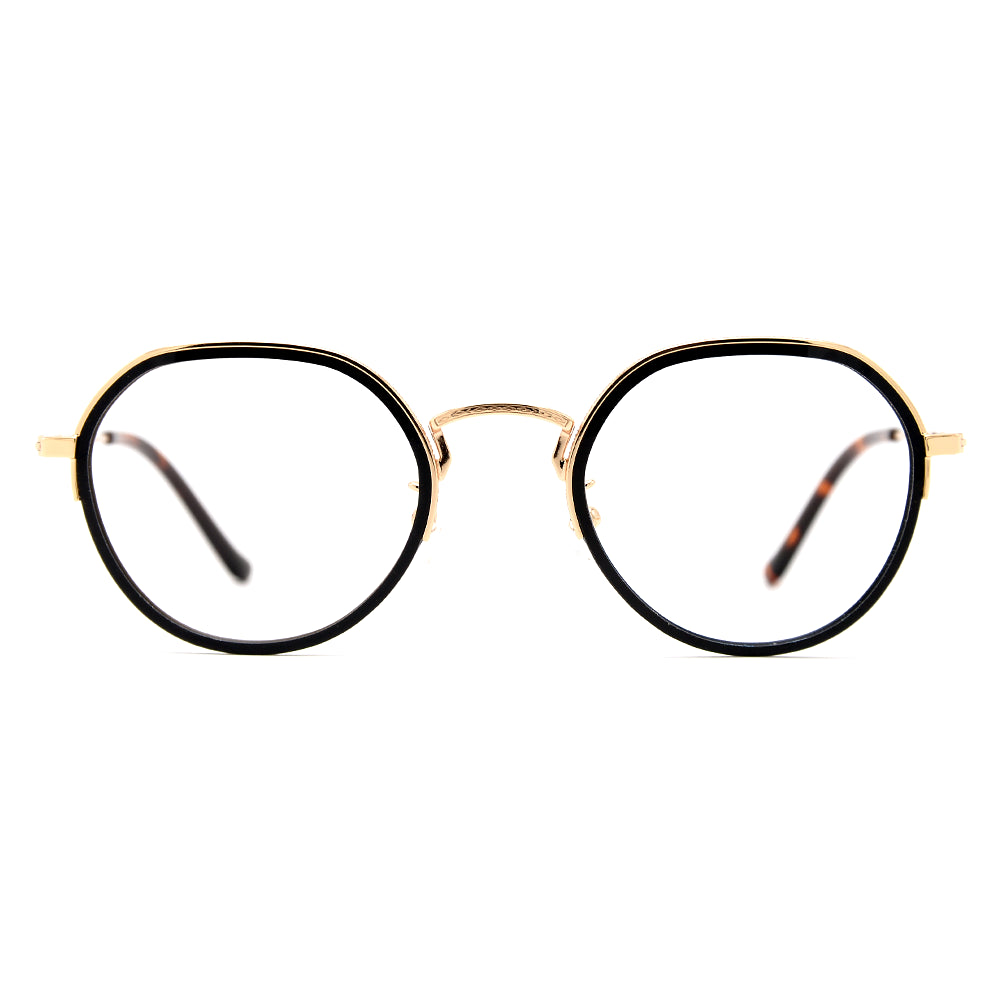 Titanium Round Glasses 7905-zoom-1