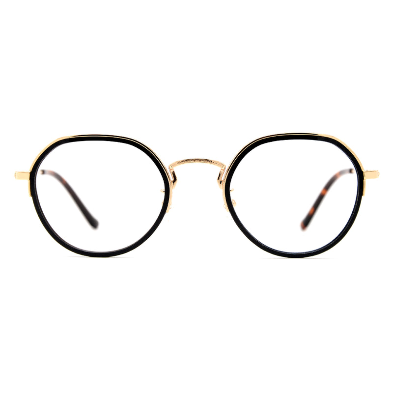 Titanium Round Glasses 7905-zoom-