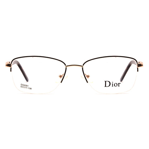 Dior Half-Rim Glasses 6811