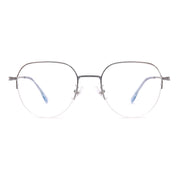 Square Half-Rim Glasses 7794