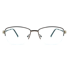 Half Rim Butterfly Glasses 9900