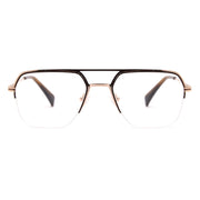 Aviator Half-Rim Glasses 7471