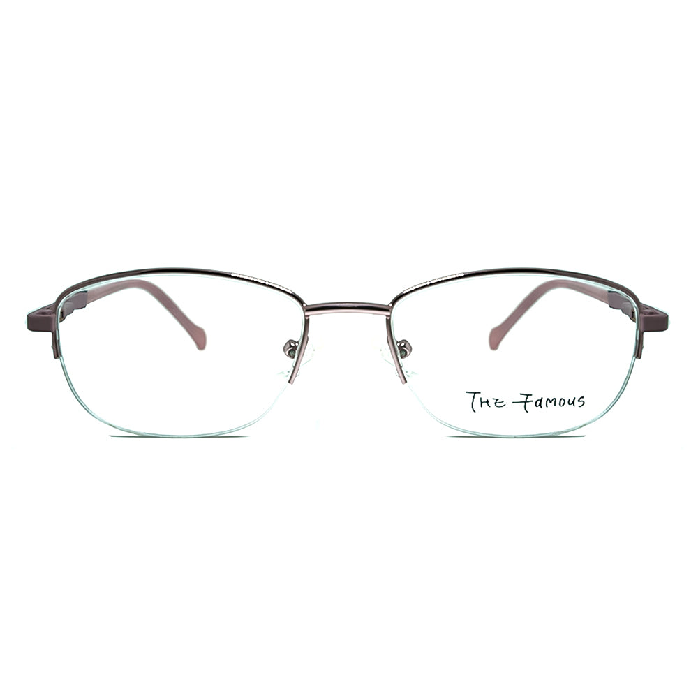 Half Rim Square Glasses 9899