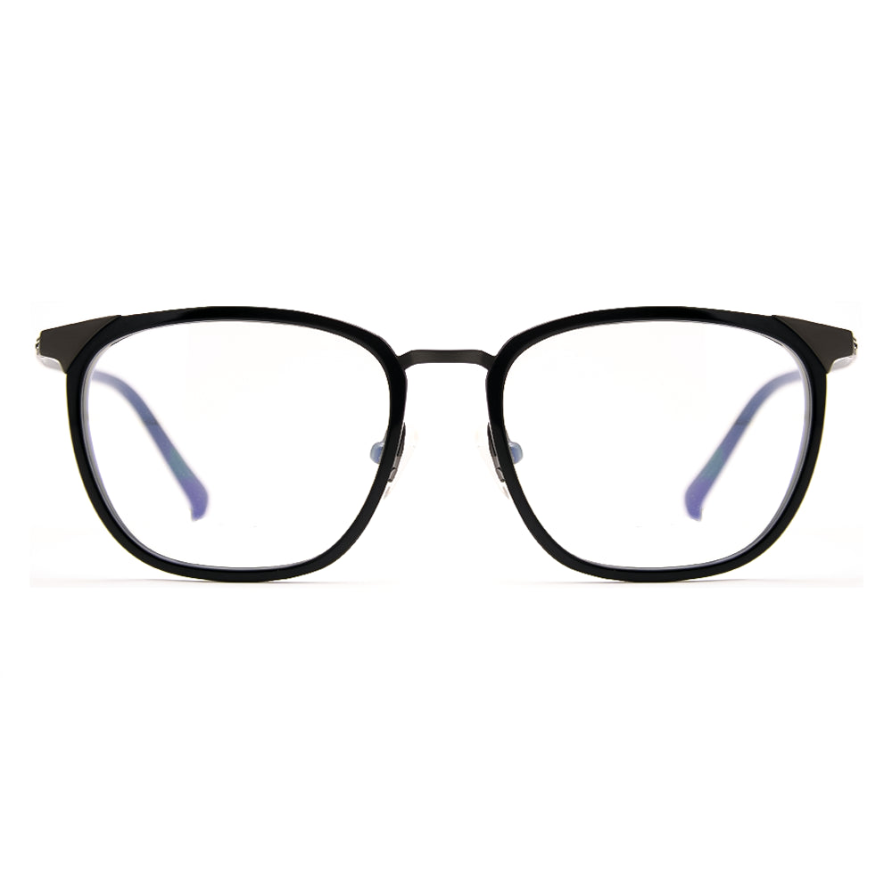 Titanium Square Glasses 7897-1