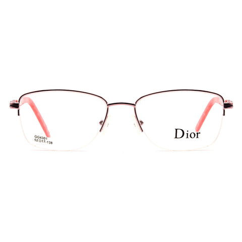 Dior Half-Rim Glasses 6807