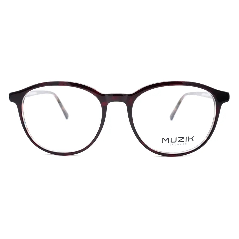 Muzik Round Glasses 9156-1