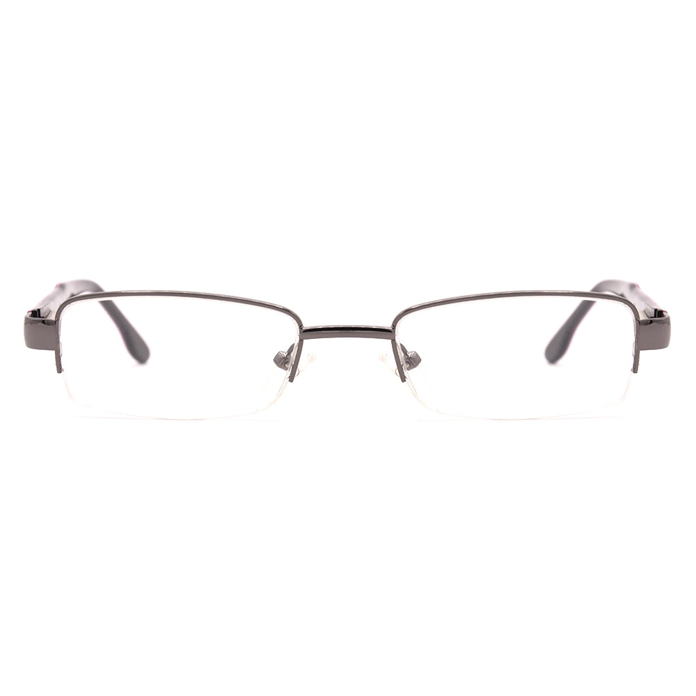 Rectangle Half-Rim Glasses 7201