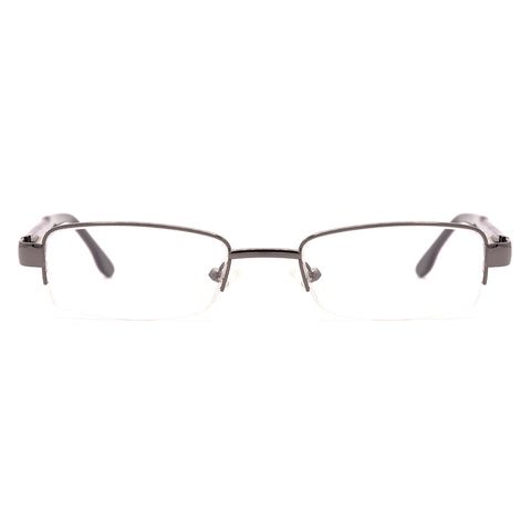 Rectangle Half-Rim Glasses 7201