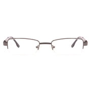 Rectangle Half-Rim Glasses 7201