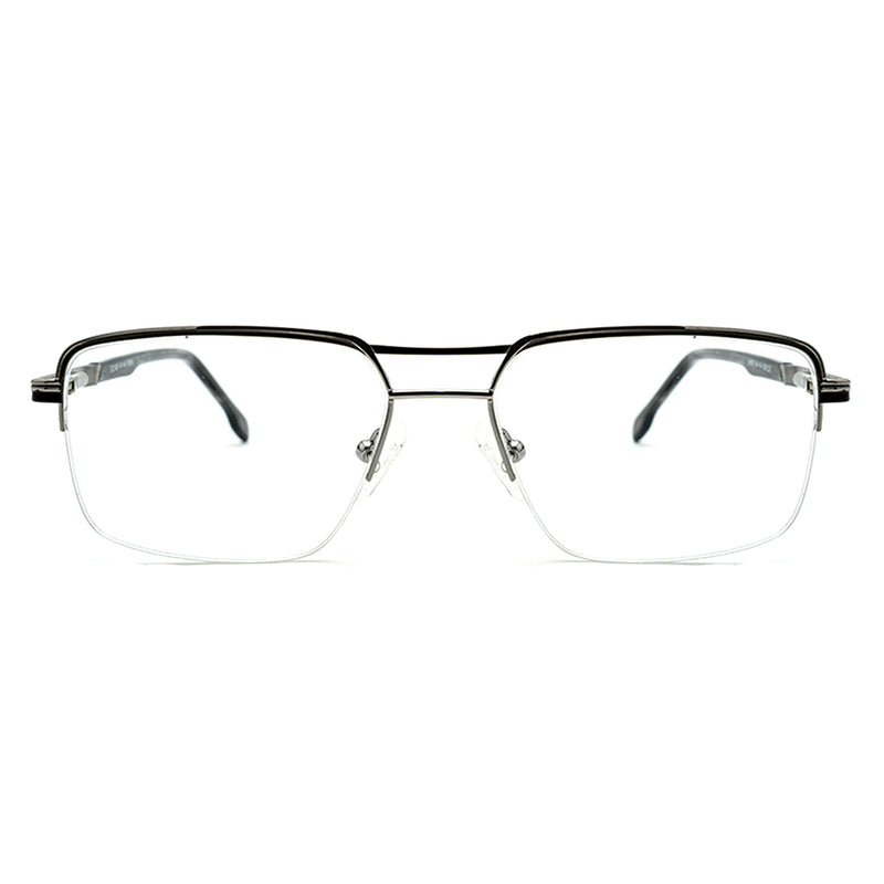 Aviator Half Rim Glasses 9498-zoom-