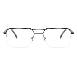Aviator Half-Rim Glasses 7450