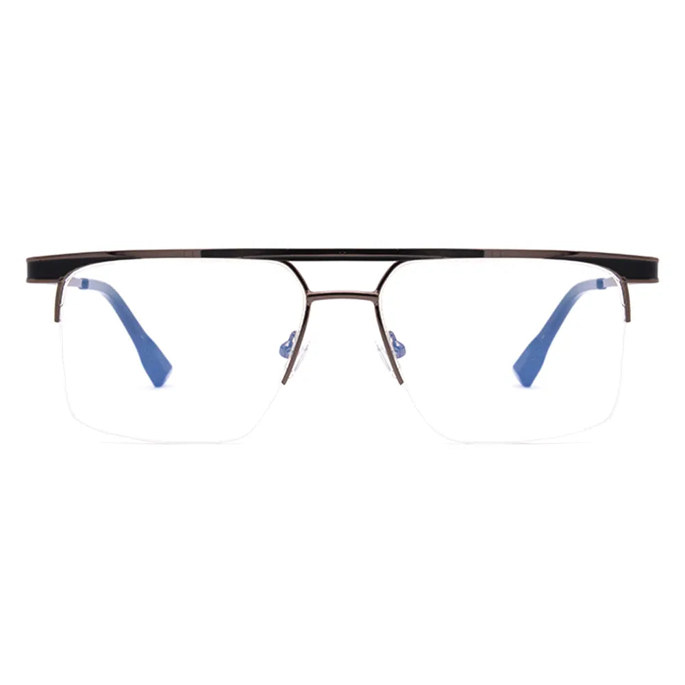 Aviator Half-Rim GLaases 8490-1