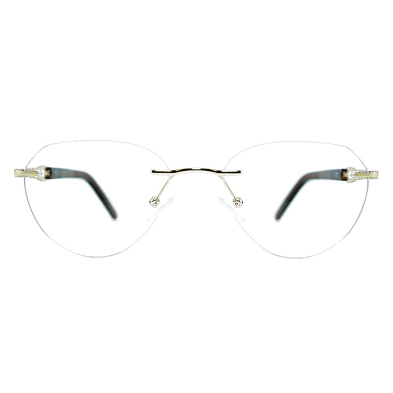 Rimless Glasses 10033-zoom-