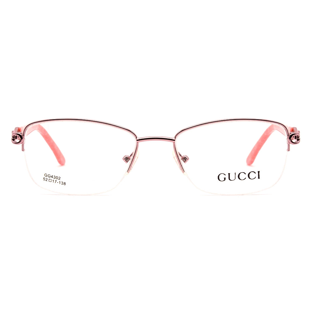 Gucci Half-Rim Glasses 6800-1