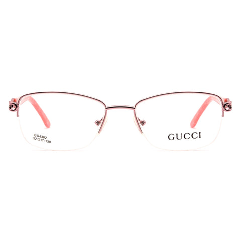 Gucci Half-Rim Glasses 6800