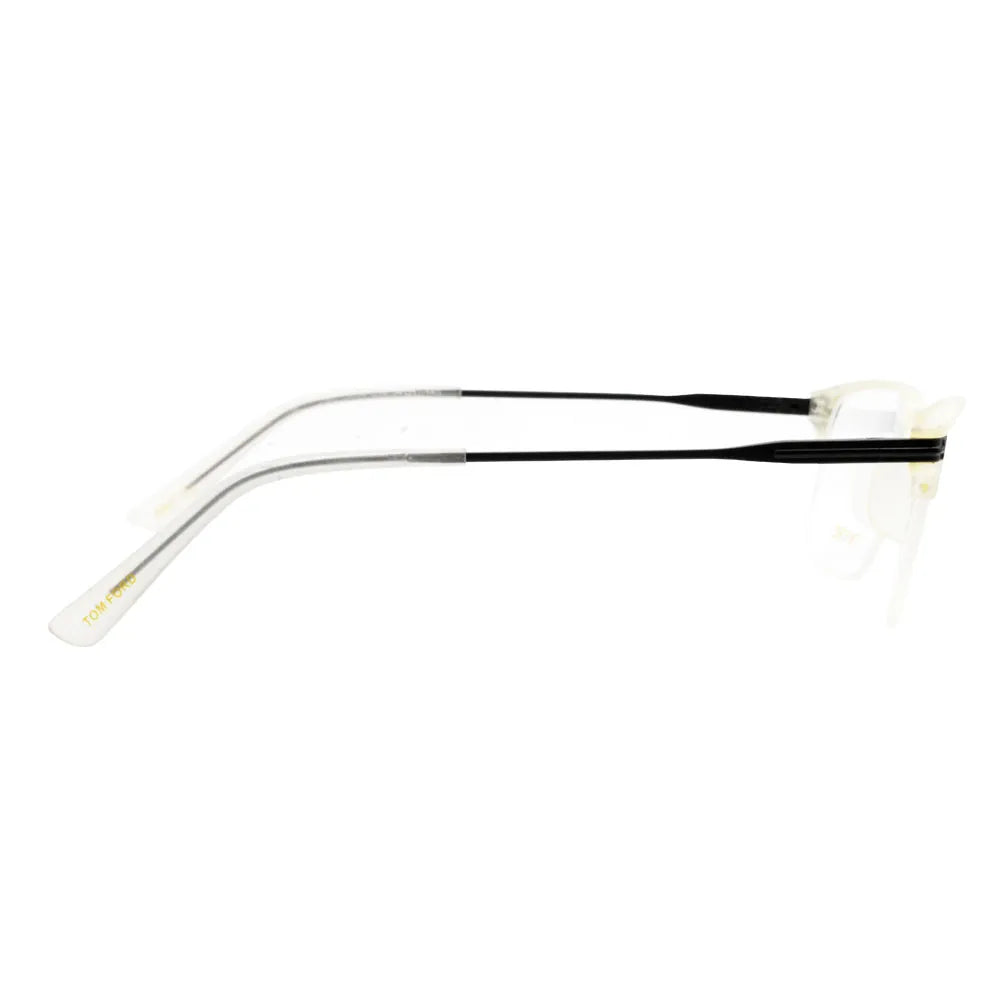 Square Half-Rimless Glasses 680-2