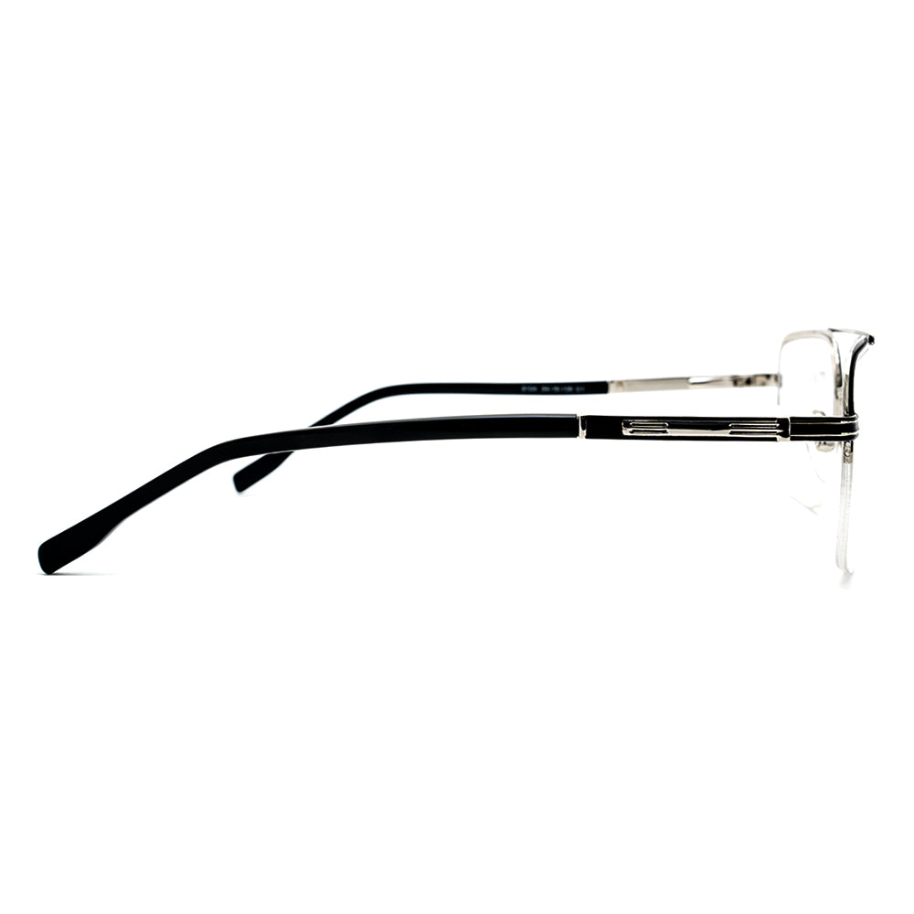 Aviator Half-Rim Glasses 9505