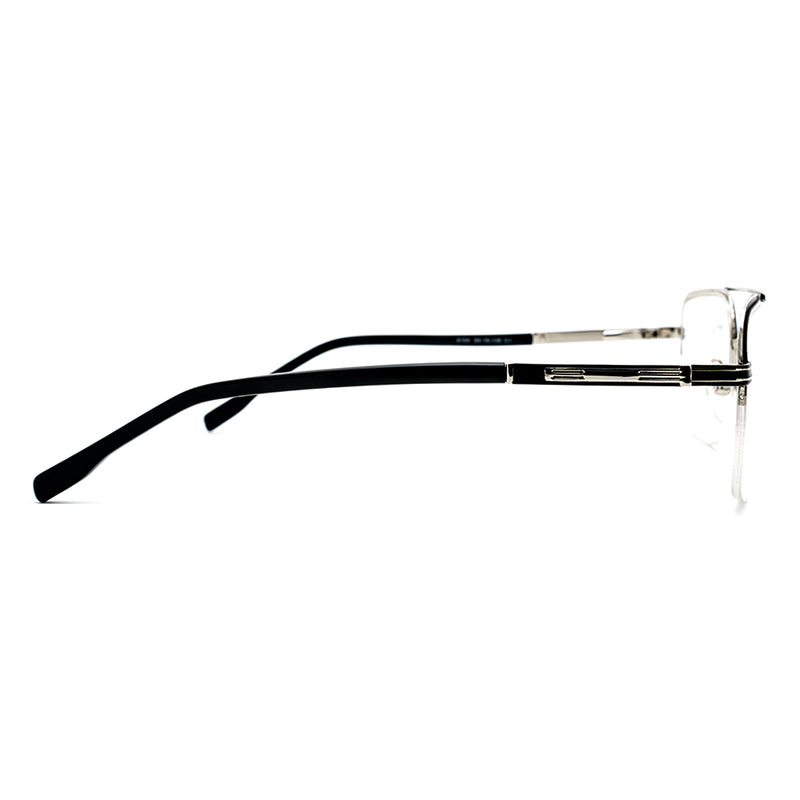 Aviator Half-Rim Glasses 9505-zoom-