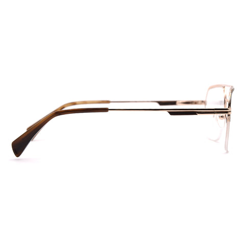 Aviator Half-Rim Glasses 7471 Get Free Anti-Glare Swiss-Coating Lenses