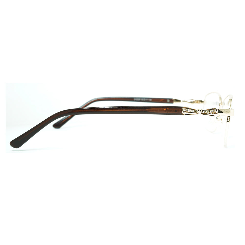 Half Rim Butterfly Glasses 9908