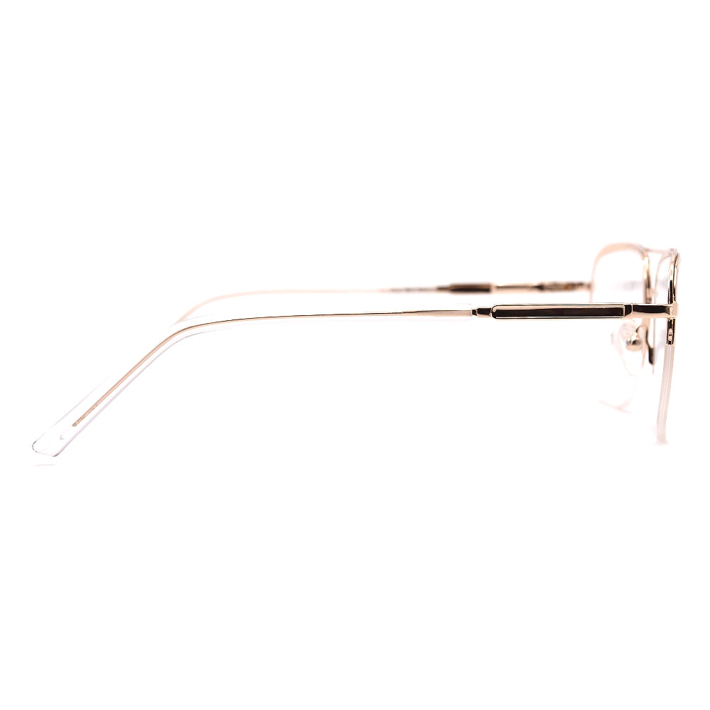 Aviator Half-Rim Glasses 7476