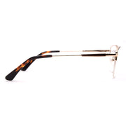 Square Half-Rim Glasses 7463