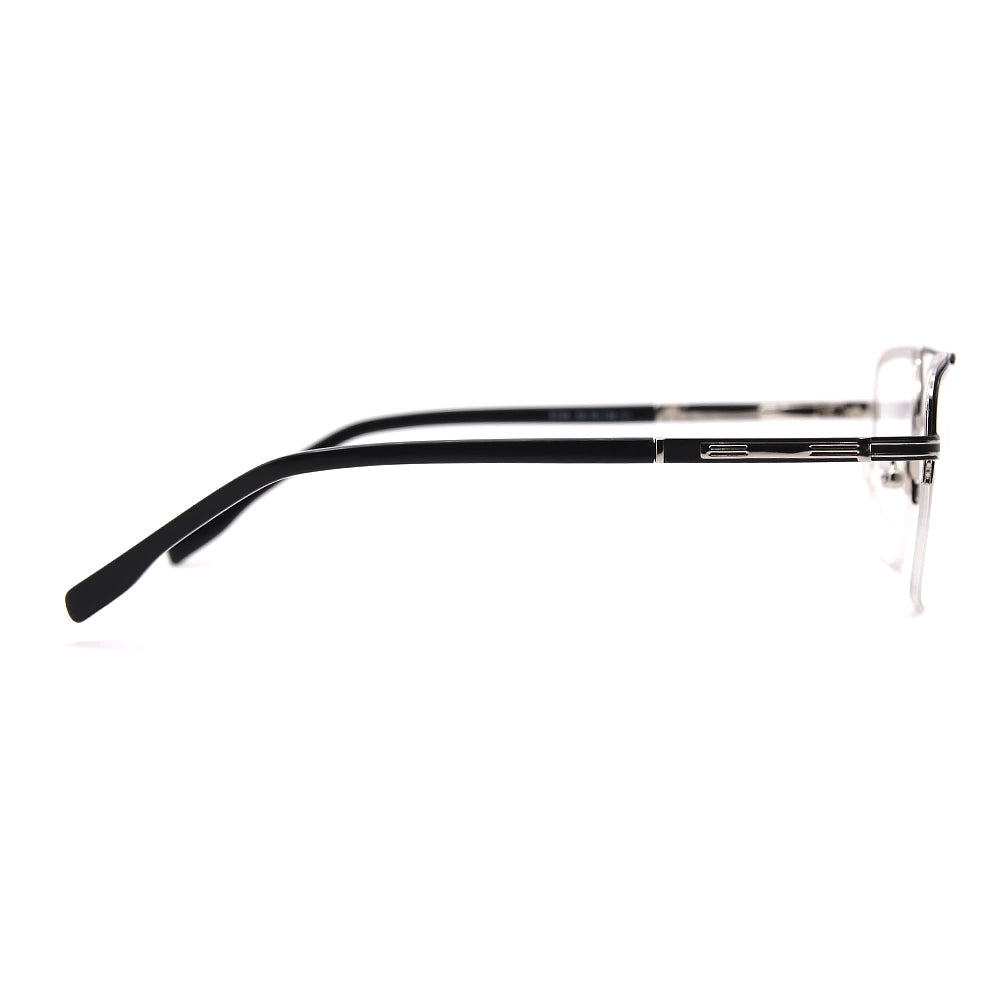 Aviator Half-Rim Glasses 7477-zoom-2