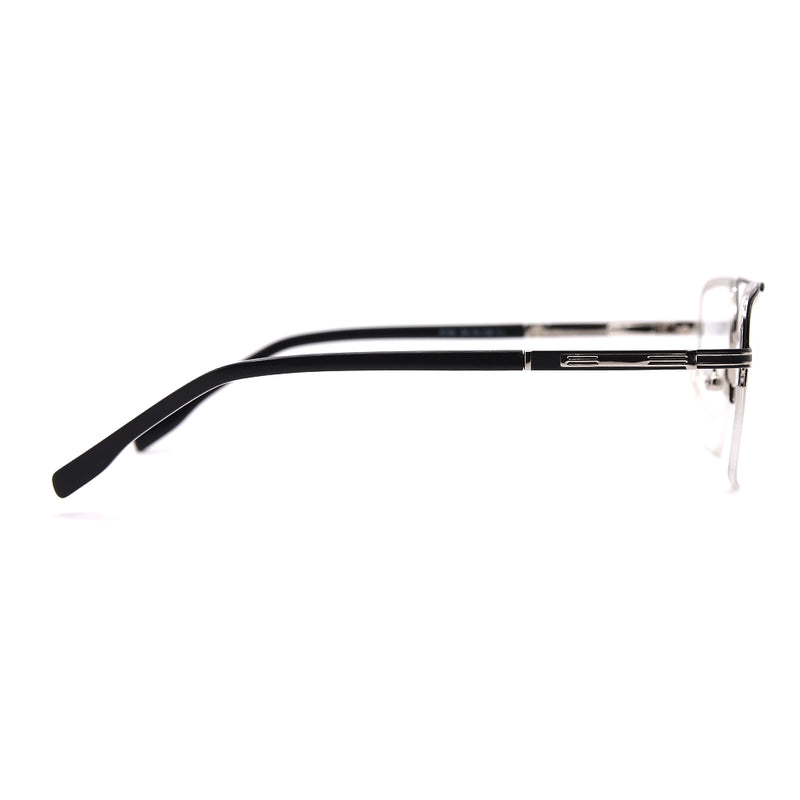 Aviator Half-Rim Glasses 7477-zoom-