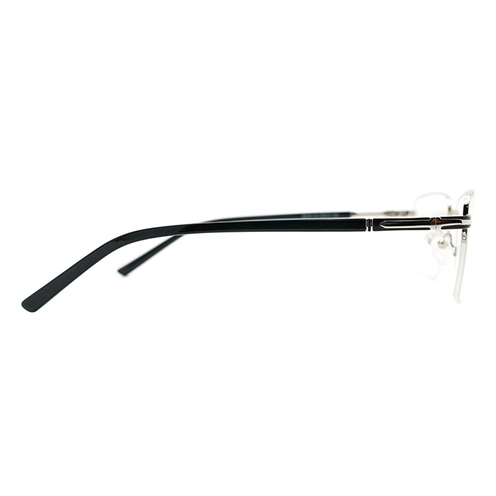 Half-Rim Square Glasses 10043
