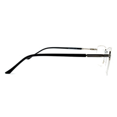 Square Half-Rim Glasses 9506