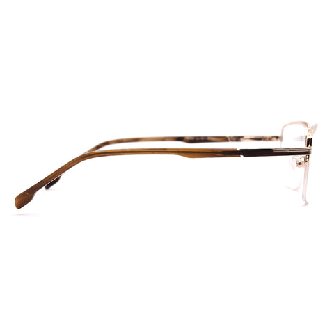 Aviator Half-Rim Glasses 7454 Get Free Anti-Glare Swiss-Coating Lenses