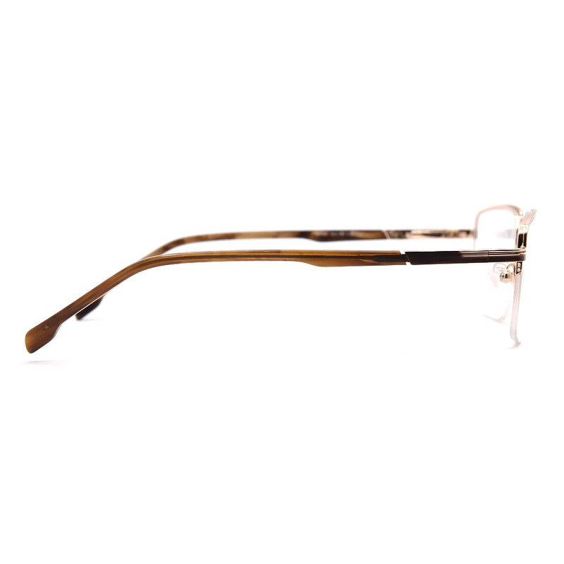Aviator Half-Rim Glasses 7454-zoom-