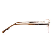 Aviator Half-Rim Glasses 7454
