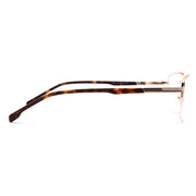 testAviator Half-Rim Glasses 7455