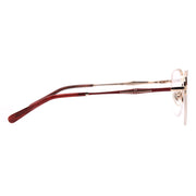 Cat Eye Half-Rim Glasses 7442