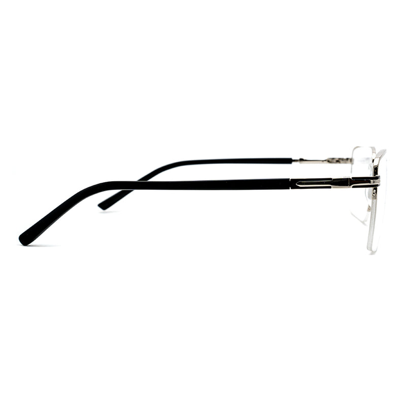 Square Half-Rim Glasses 9508-zoom-