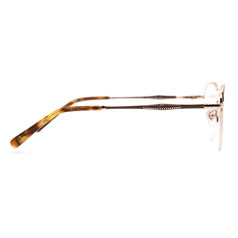 Cat Eye Half-Rim Glasses 7446-zoom-