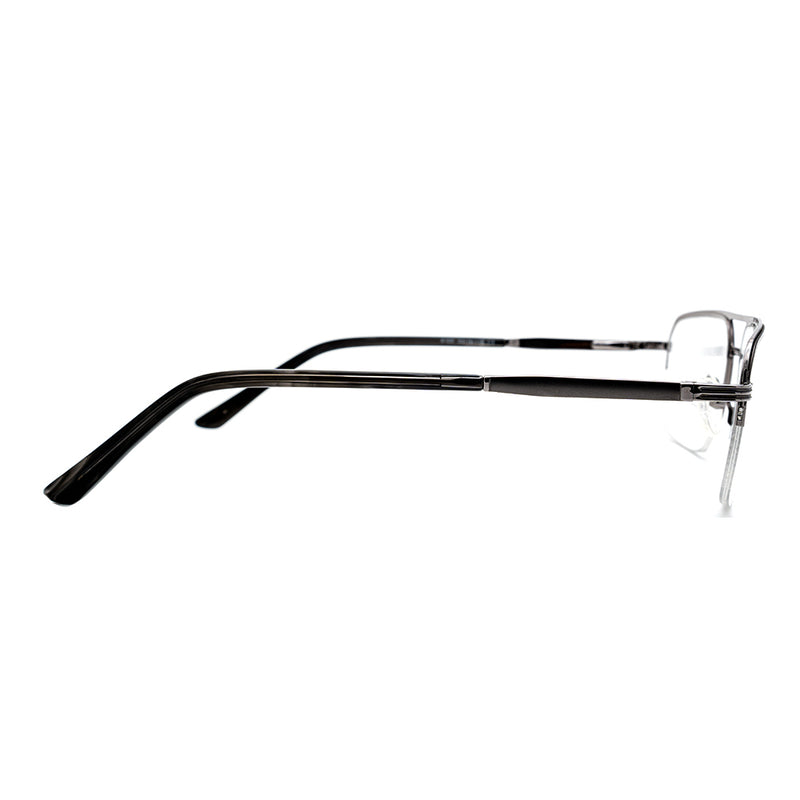 Aviator Half-Rim Glasses 9501-zoom-