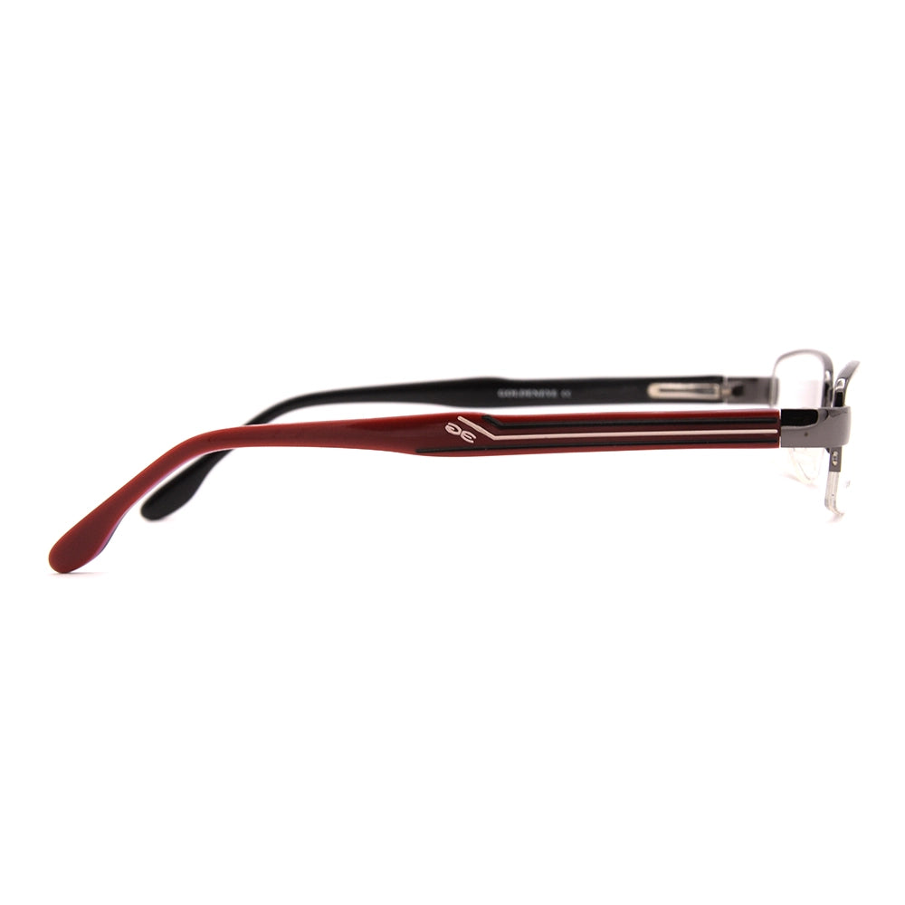 Rectangle Half-Rim Glasses 7201-zoom-2