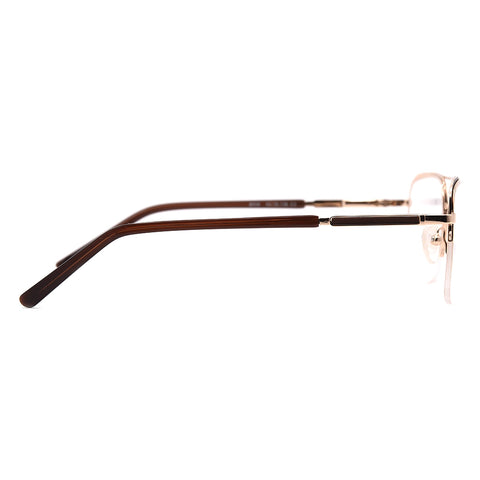 Aviator Half-Rim Glasses 7438 Get Free Anti-Glare Swiss-Coating Lenses