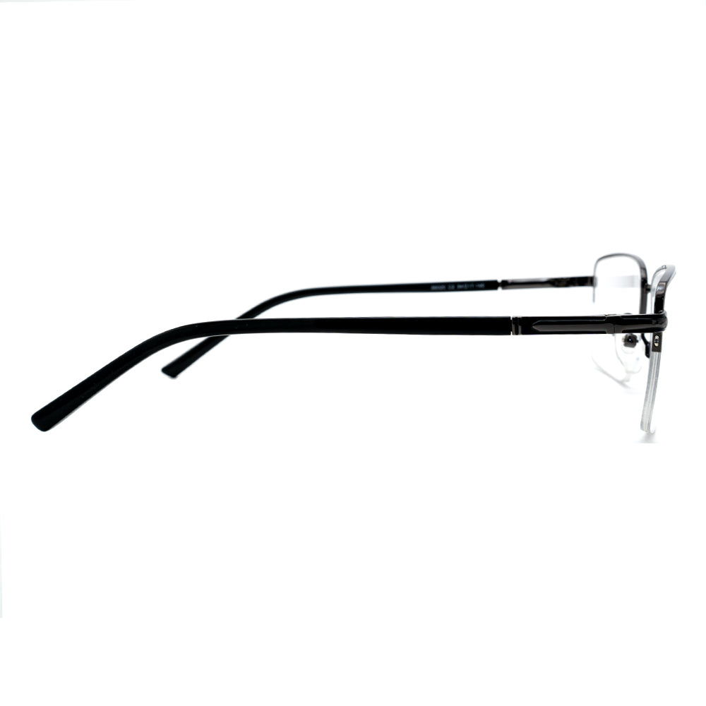 Square Half-Rim Glasses 9507