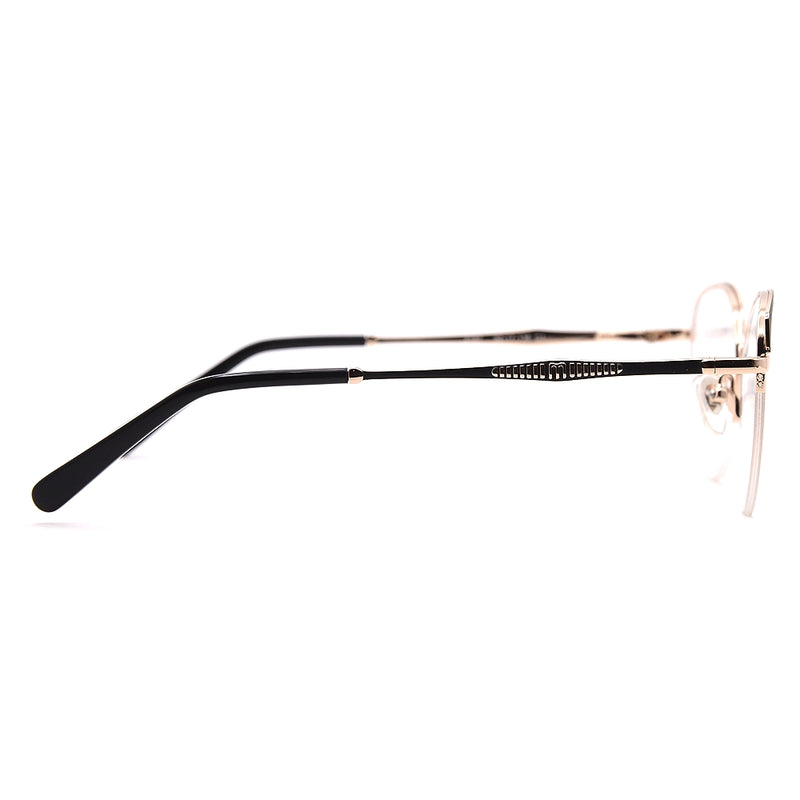 Cat Eye Half-Rim Glasses 7447-zoom-