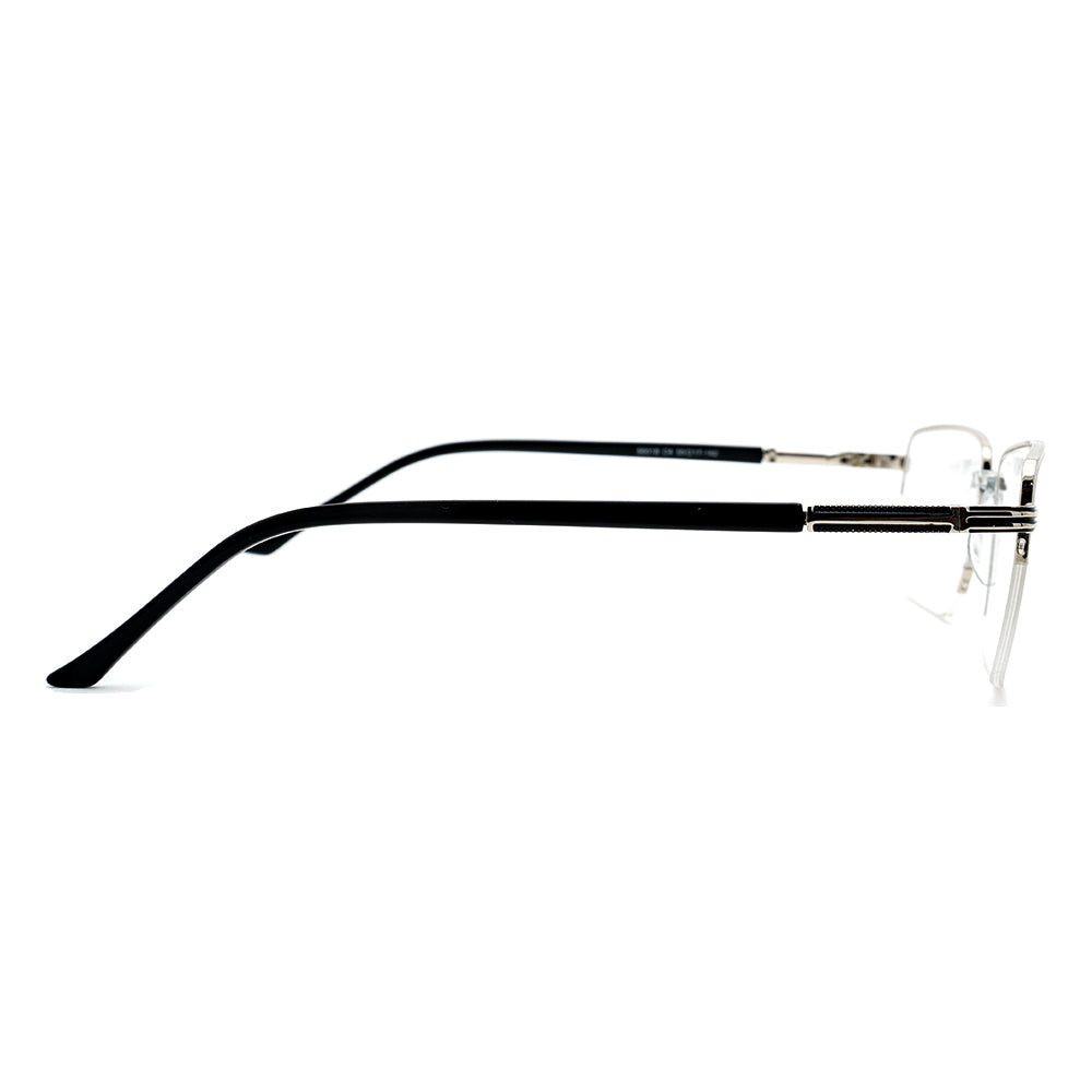 Square Half-Rim Glasses 9506