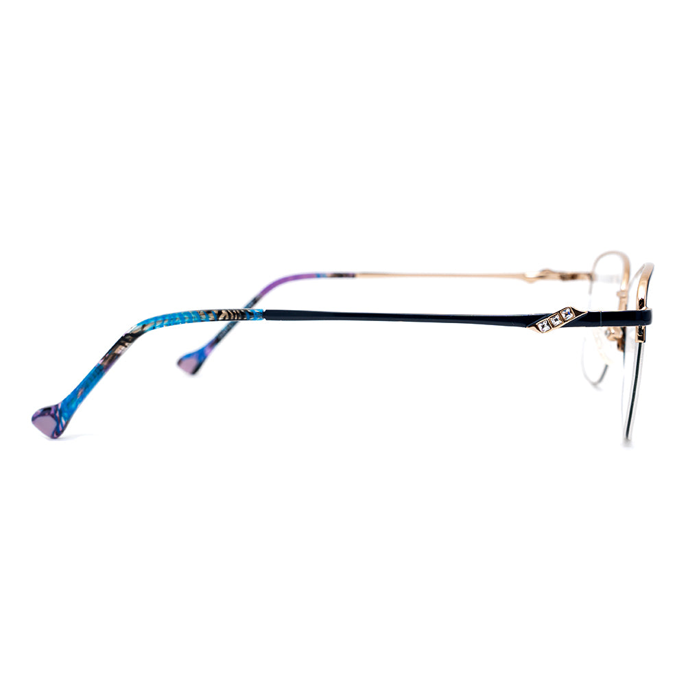 Halfrim Butterfly Glasses 9529