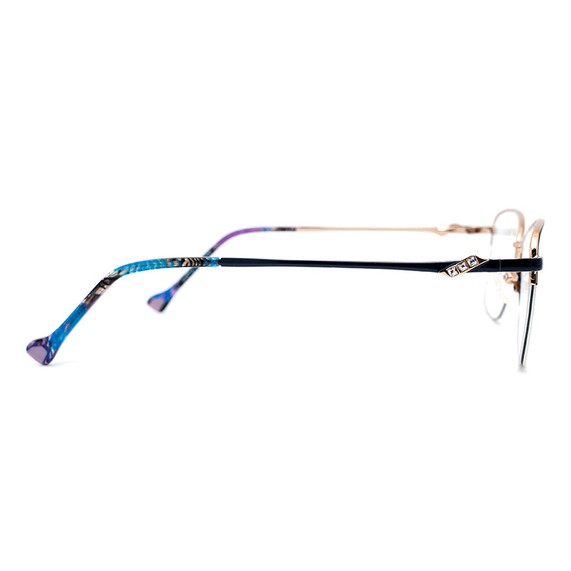 Half Rim Butterfly Glasses 9529-zoom-